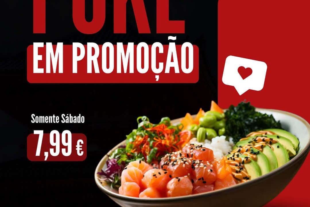 Poke Salmão PROMOÇÃO